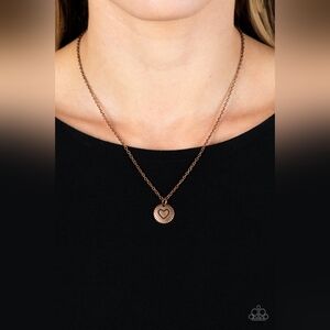 Stamped Sentiment Necklace